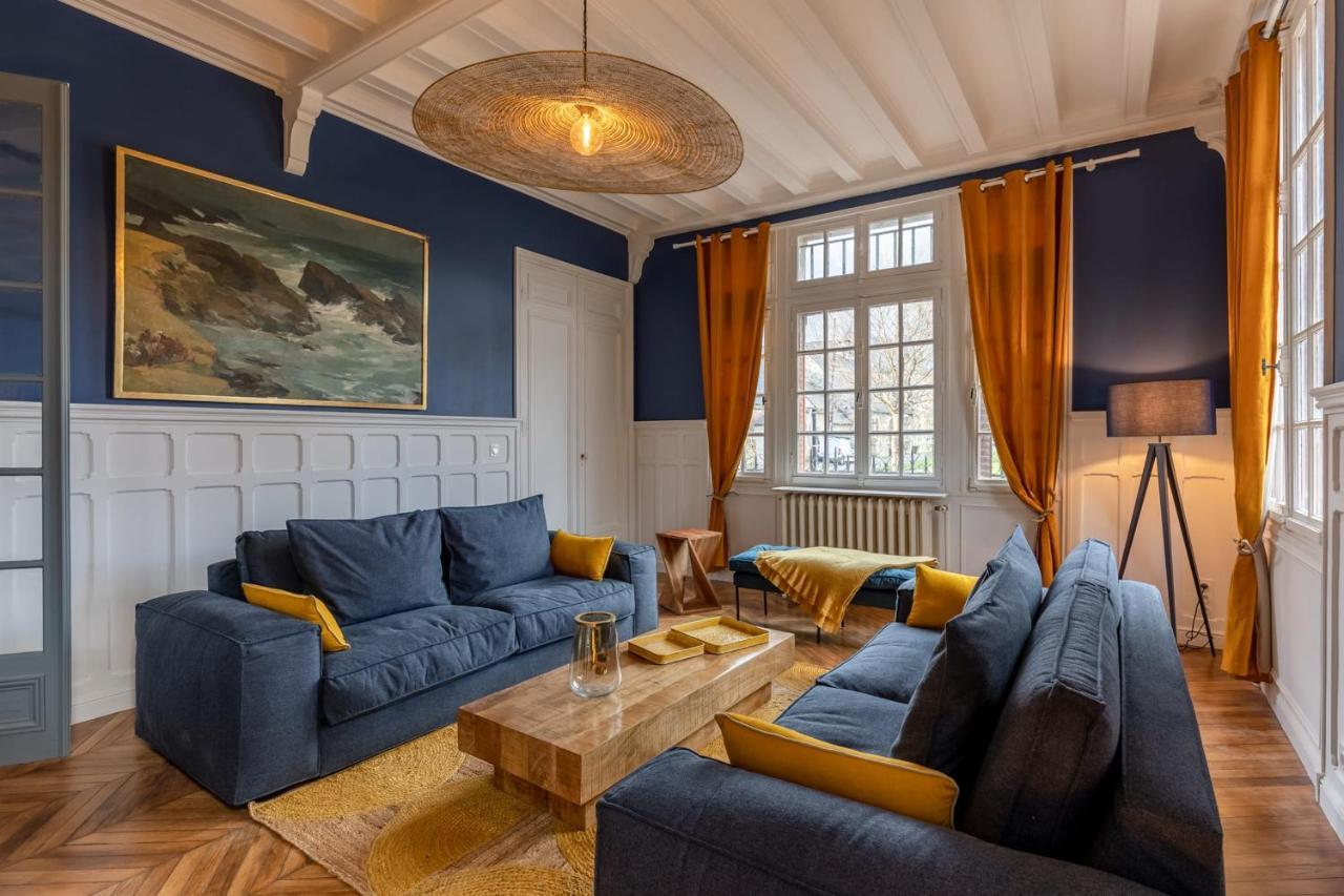 فيلا Le Manoir Des Embruns 14P - Location N1- Terrace- Public Parking 2 Min أونفلور المظهر الخارجي الصورة