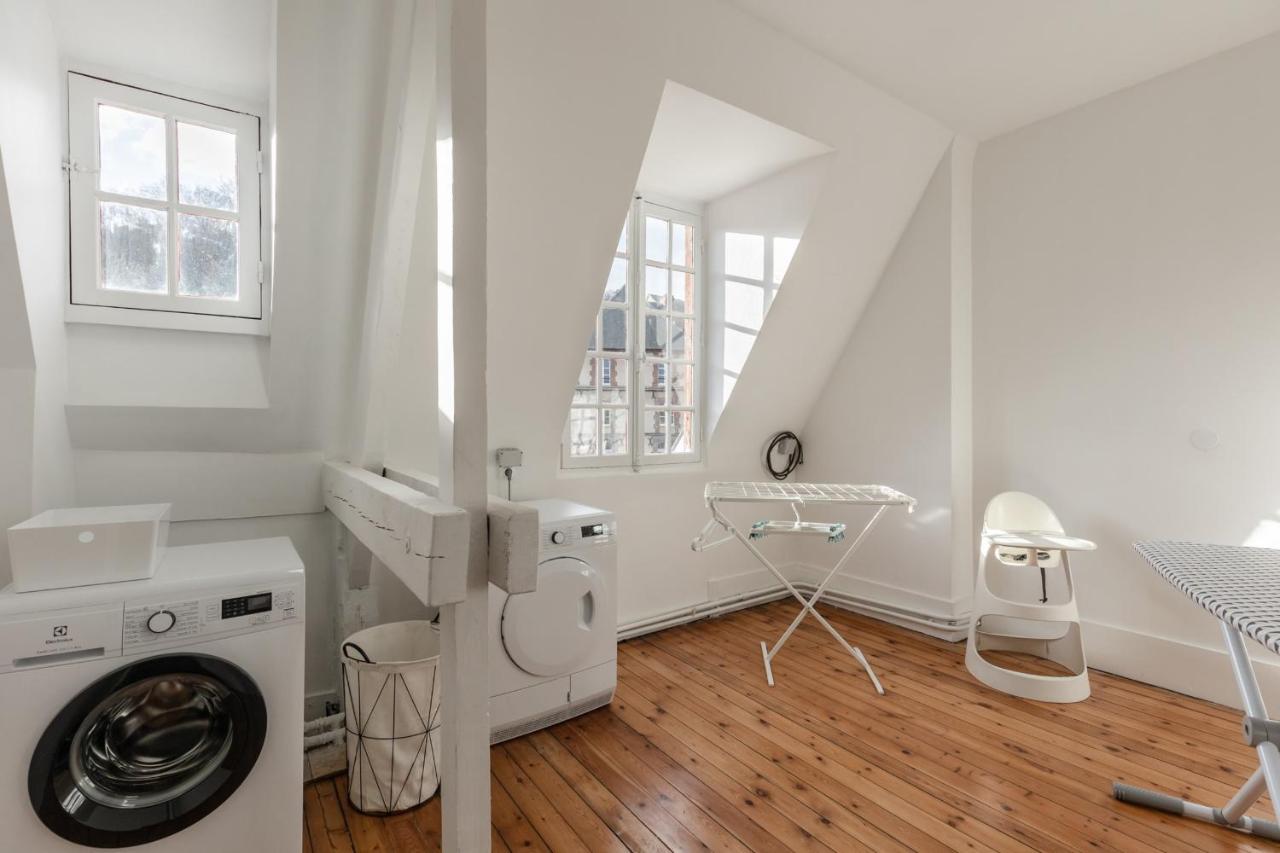 فيلا Le Manoir Des Embruns 14P - Location N1- Terrace- Public Parking 2 Min أونفلور المظهر الخارجي الصورة