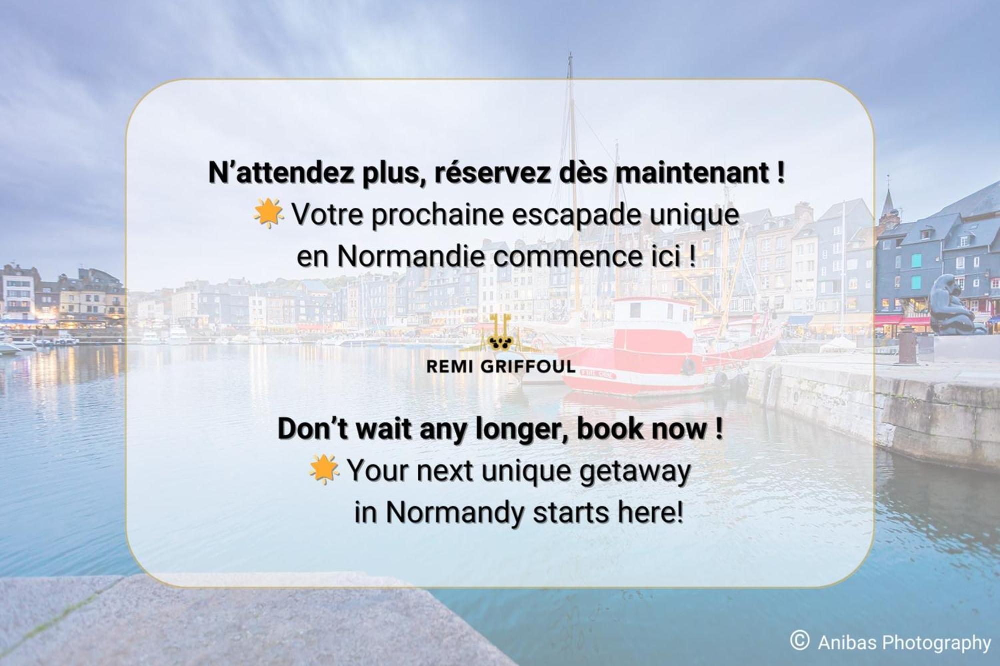 فيلا Le Manoir Des Embruns 14P - Location N1- Terrace- Public Parking 2 Min أونفلور المظهر الخارجي الصورة
